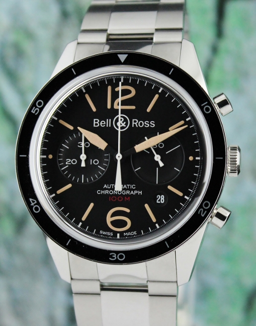 (image for) UNWORN BELL & ROSS Stainless Steel Automatic Sport Heritage / BR 126-94